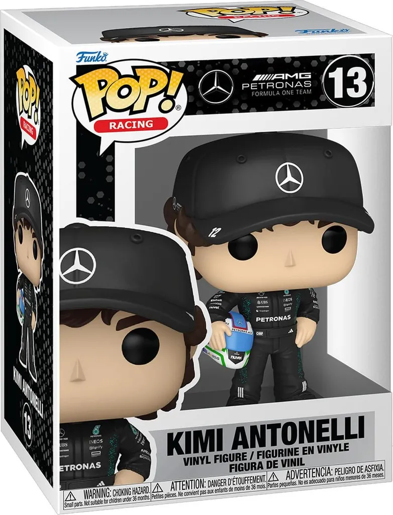 Figurine de Collection Funko POP! 9 cm Kimi Antonelli F1 Racing