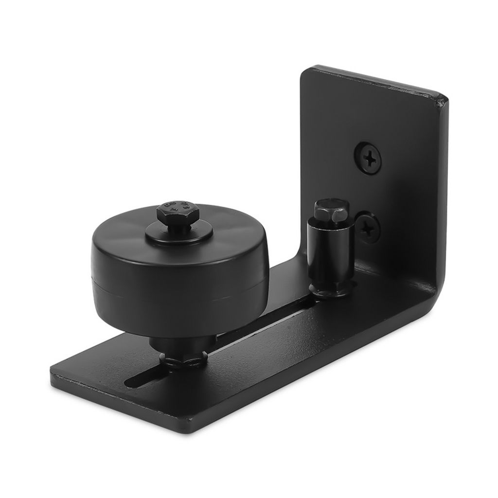 Jiubiaz Schiebetürsystem Schiebetürbeschlag Set Schiebetür Holzschiebetür—Floor guide—11.5cm(1 Stück)