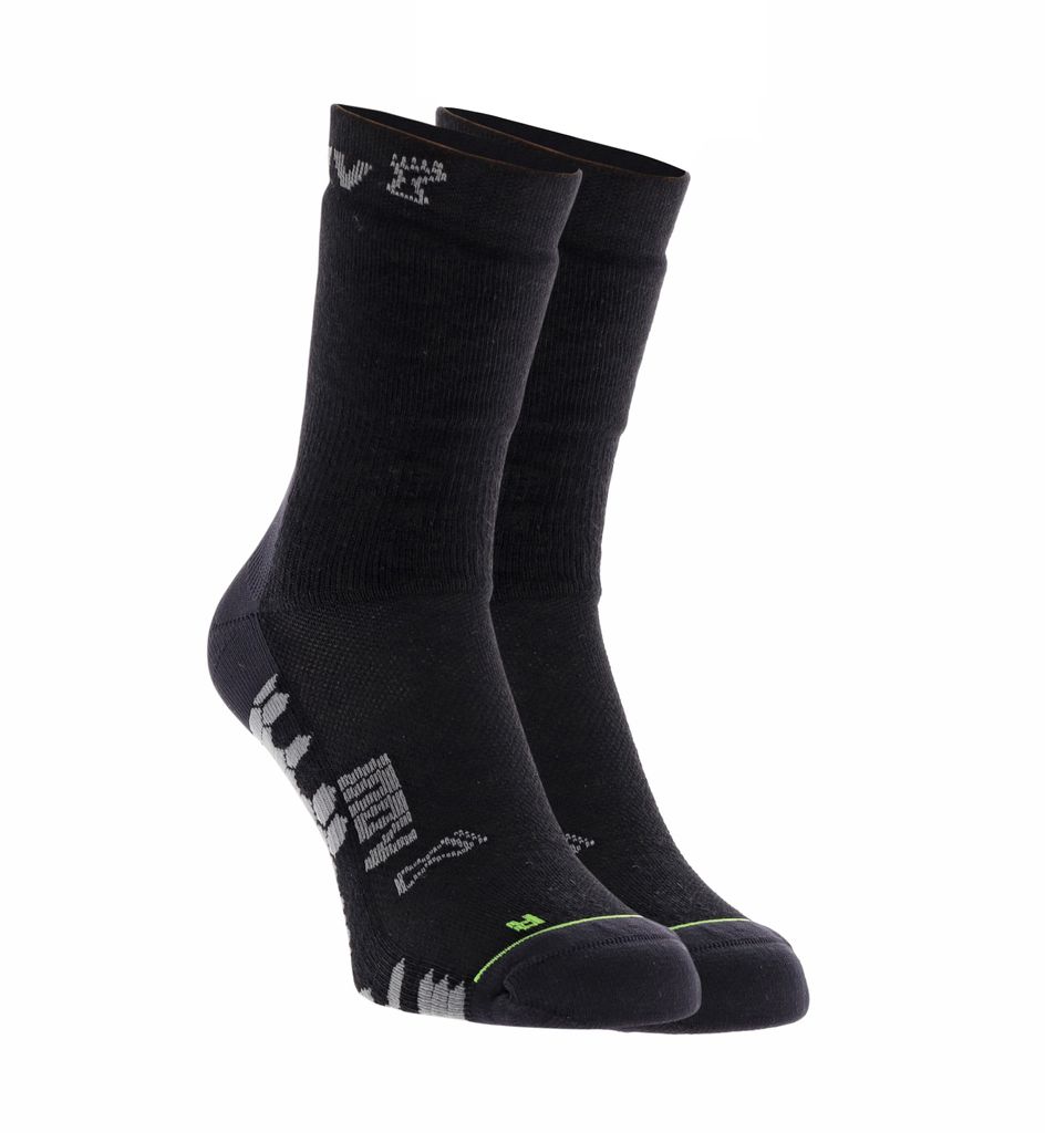 Inov-8 3 Thermo Outdoor Socken hoch schwarz/grau mit