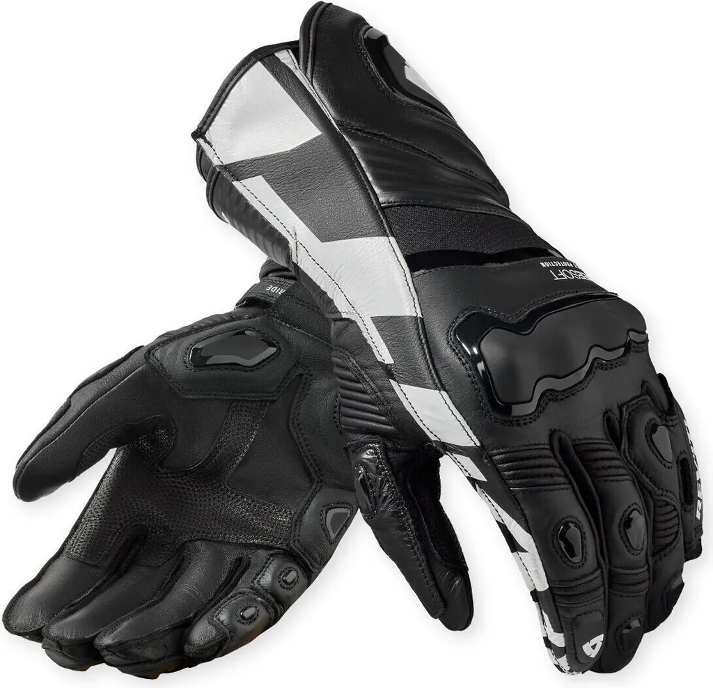 Gants Revit Jerez 4 Noir Blanc : Protection Moto Sportive en Taille 2XL