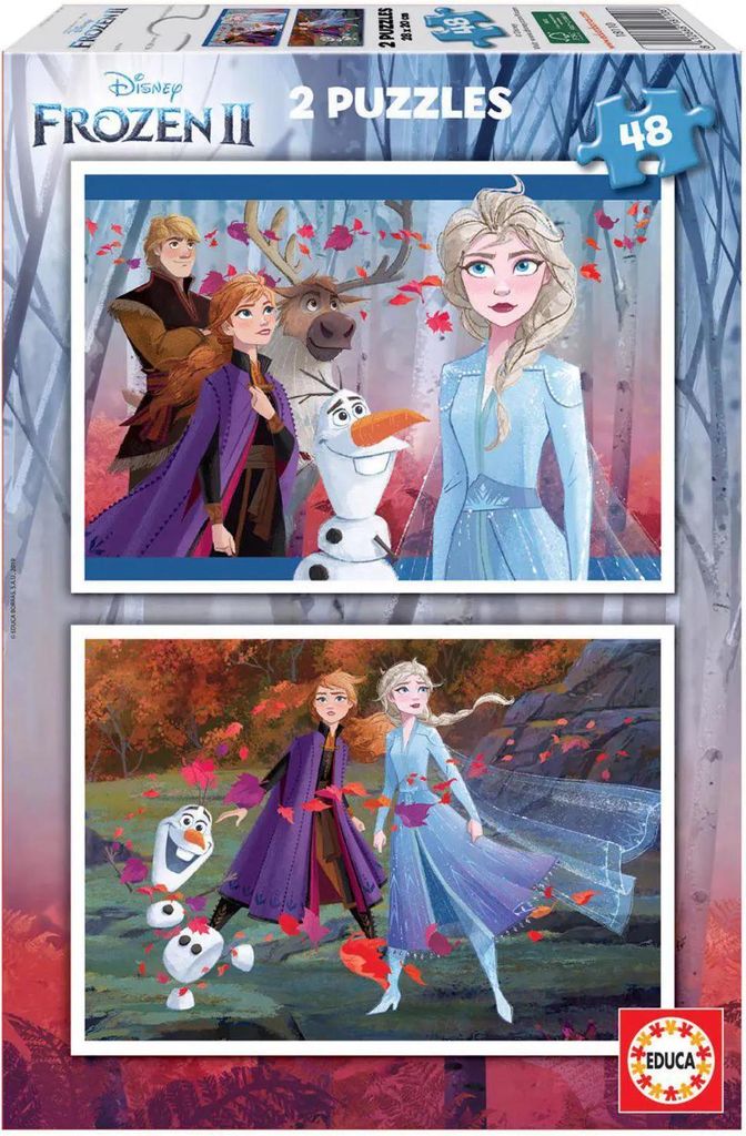Puzzle Frozen 2 Educa (48 pcs) Produktbild 