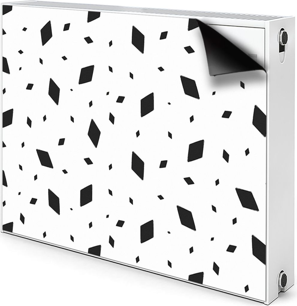Magnet Radiator Magnet Mat Heizkörperverkleidung Heizkörper-Abdeckung Heizung 100x60 cm - Geometrische, Motive