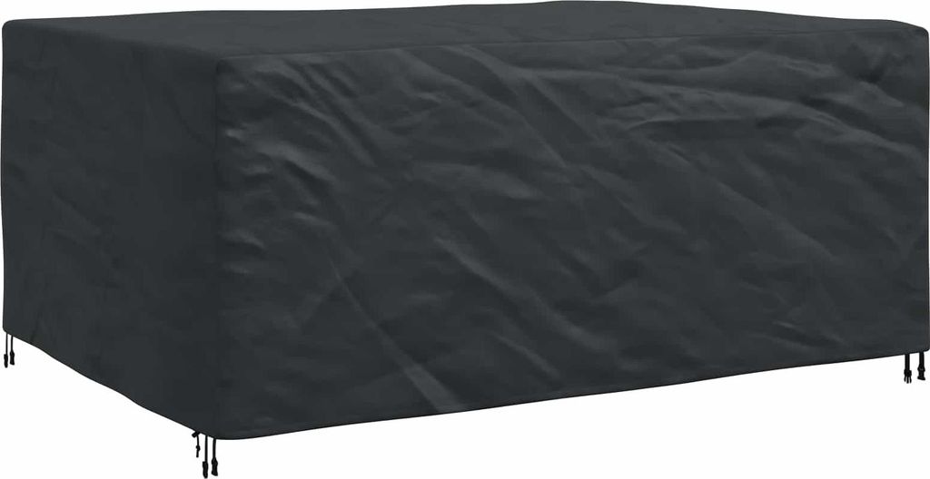 "WINTER SALE" Möbelbezug Uni Schwarz 240 x 160 x 100 cm 210D - Gartenmöbel-Schutzhüllen NEU8042616