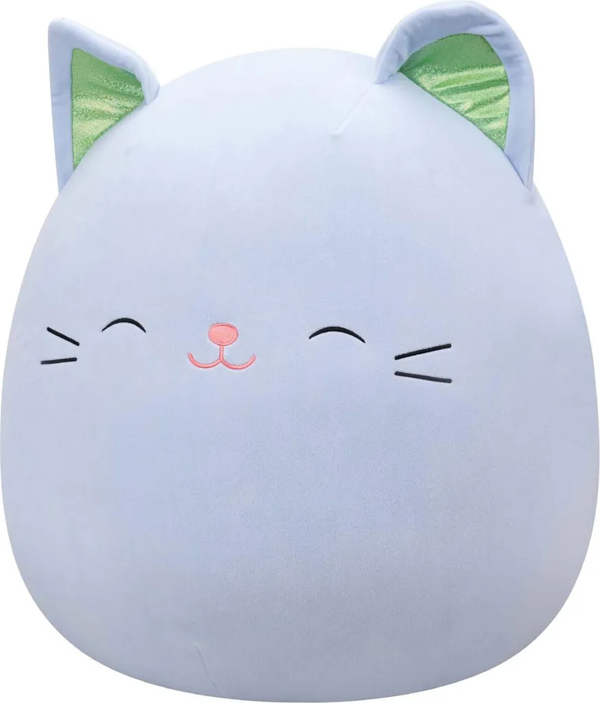 Doudou Squishmallows Chat Jiovanne 50 cm - Coussin Peluche Géant