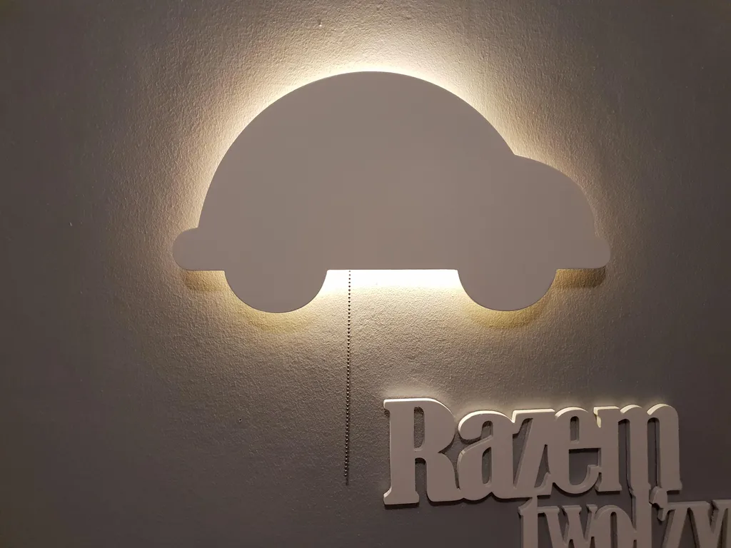 Lampe enfant LED à piles autonome avec lumière douce et sécurité ABS