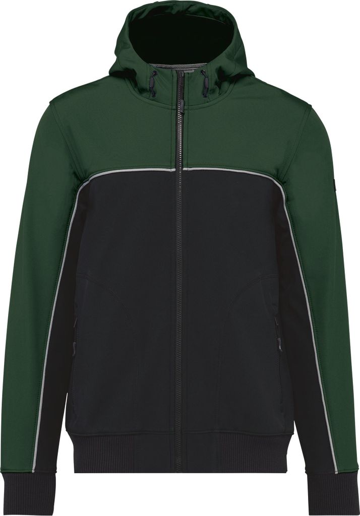 WK. Designed To Work 3-lagiger Uni-Softshell-Blouson