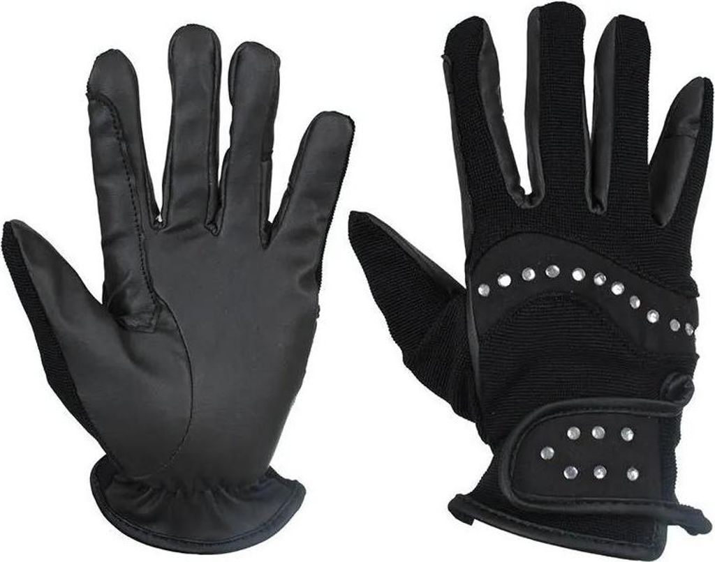 Redhorse Bling Junior Handschuhe Schwarz 12 Years Kinder Schwarz 12 Years