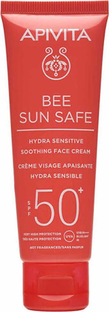 Apivita Bee Sun Safe Hydra Sensitive Soothing Face Cream SPF 50+ 50ml