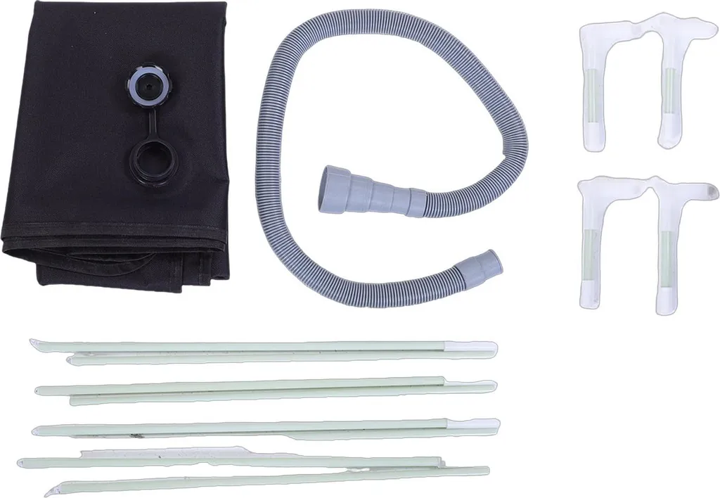 Receveur de douche souple pour camping et van, modèle pliable 80x80cm