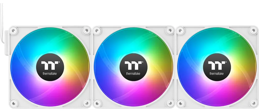Pack Ventilateurs Thermaltake CT120 EX ARGB Sync White MagForce 2.0