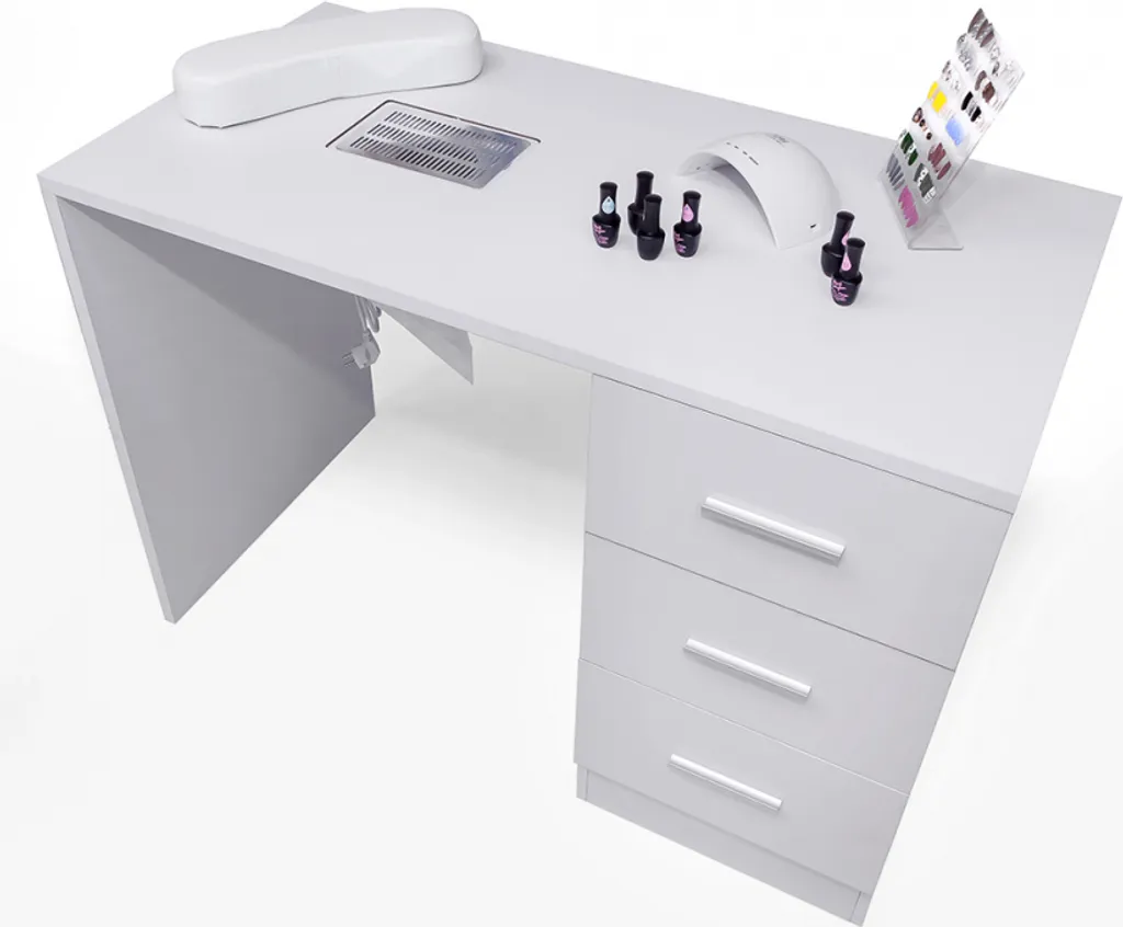 Table manucure reconstruction ongles Floral pour instituts