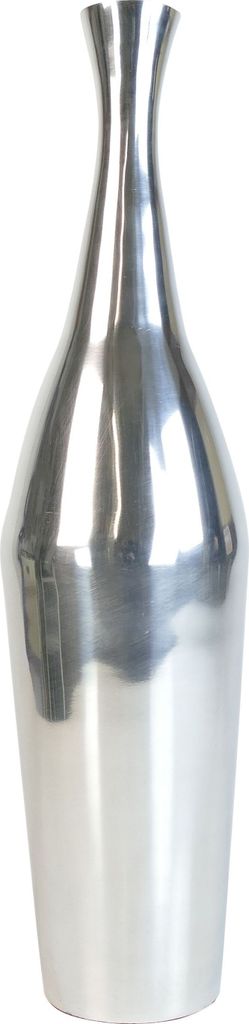 Aluminiumvase 'Bottle' M - Hoch, Dekoration, Blumenvase und Produktbild 