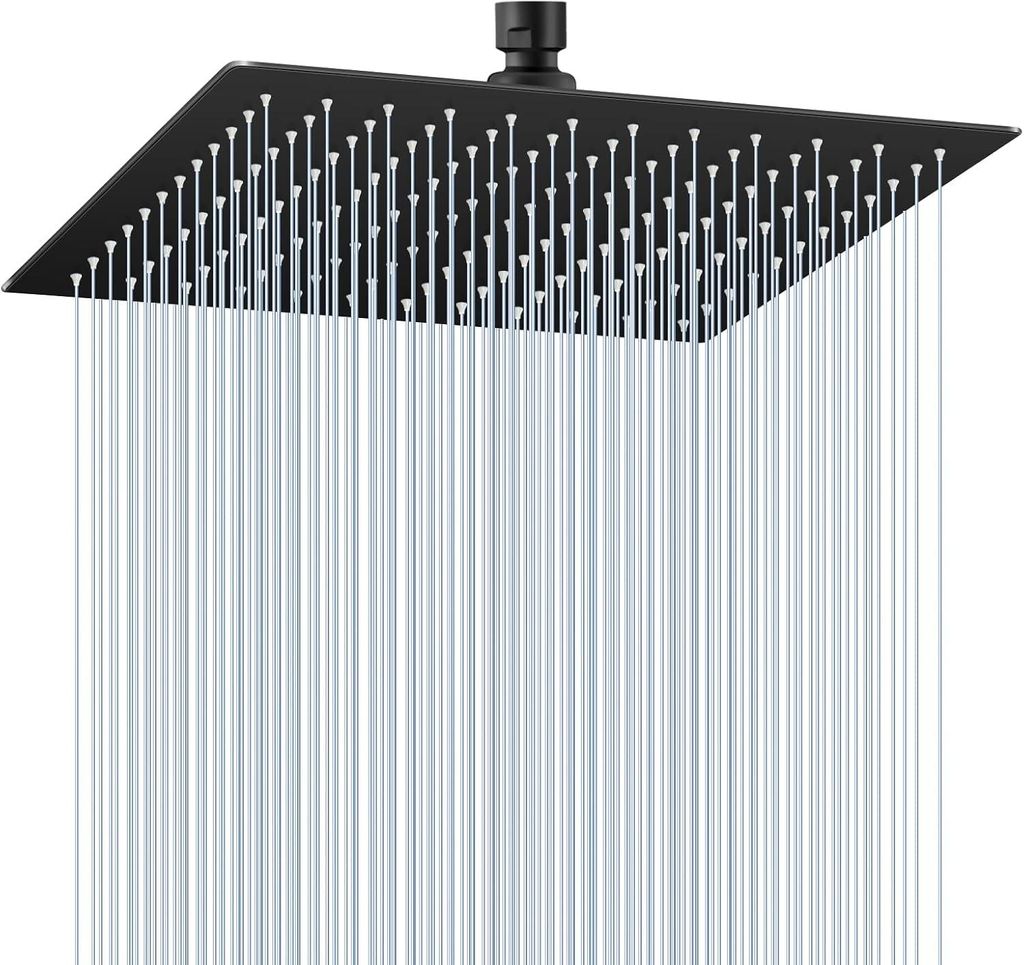 Regendusche Duschkopf, Edelstahl Regenbrause, Produktbild 