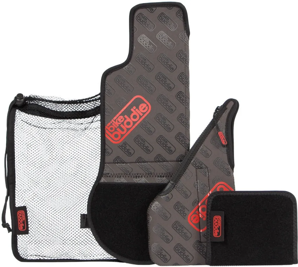 Dettagli Tecnici Set Elvedes Bikebuddie Protezione Bicicletta Grigio
