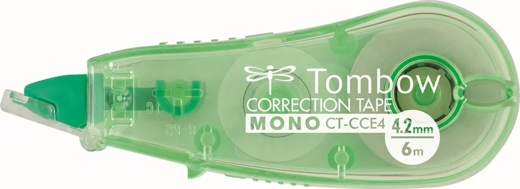 Corrigez Sans Traces : 20 Rollers Tombow CT-CCE4-BMONO Gris Transp.