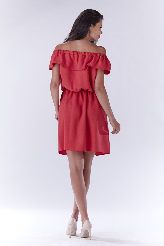 Awama Minikleid für Frauen Laugyr A185 rosa L