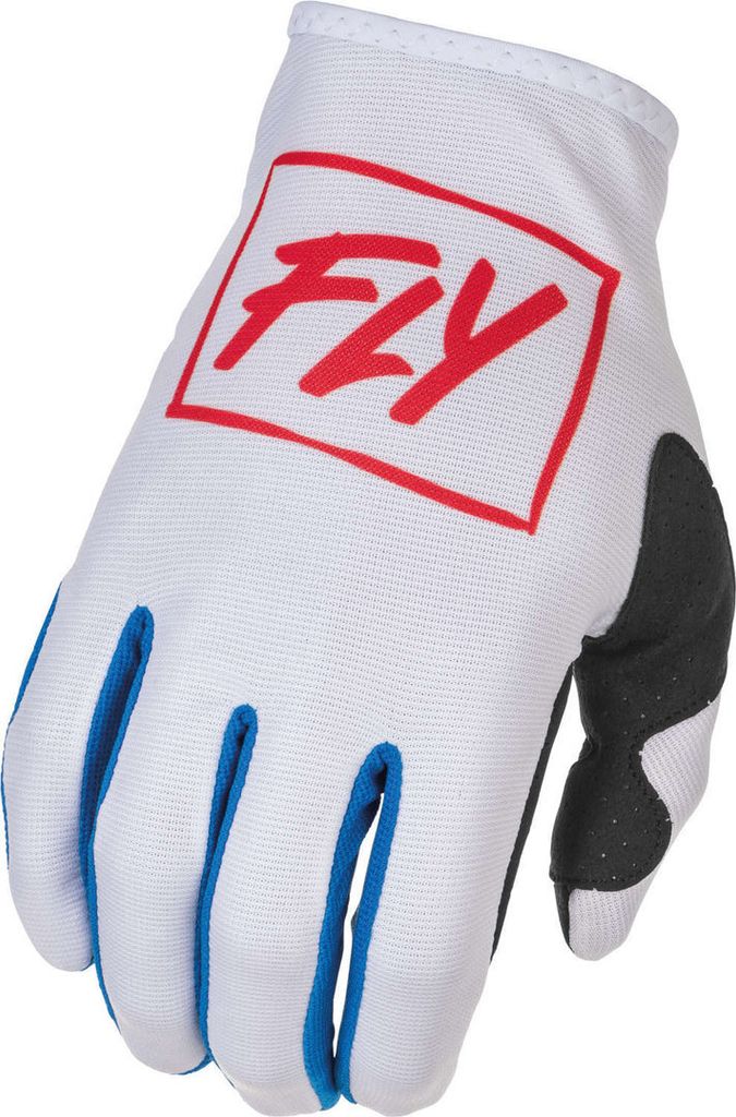 Fly Racing Lite Motocross Handschuhe, rot/weiß/blau, 12 (2XL)