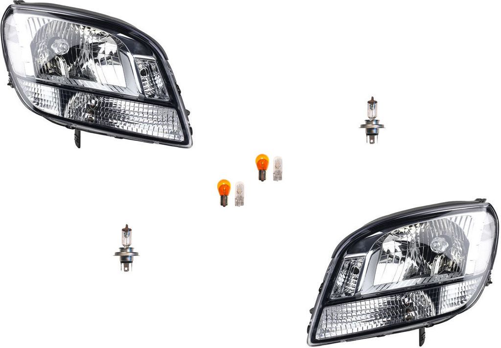Johns, reflektory halogenowe pasujące do Chevrolet Orlando Zdjęcie produktu 