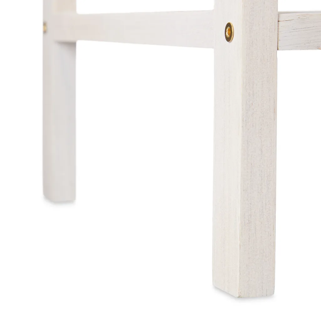 Étagère à chaussures blanche modulable - Meuble de rangement extensible