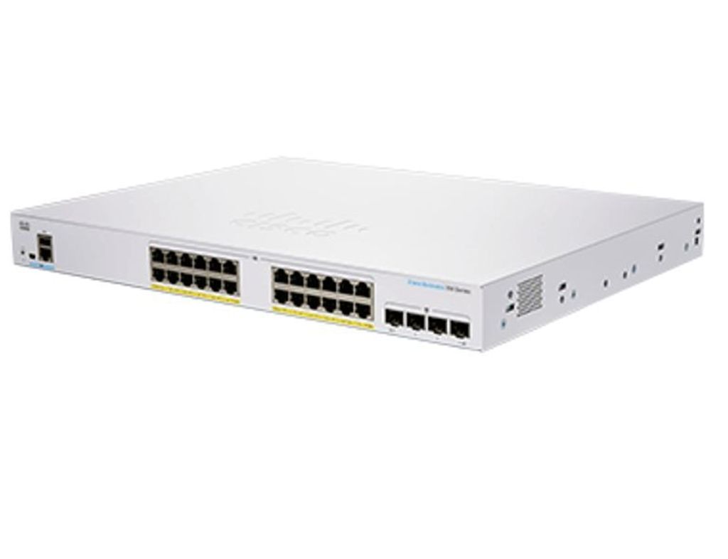 Cisco switch CBS350-24P-4X, 24xGbE RJ45, 4x10GbE SFP+, Zdjęcie produktu 
