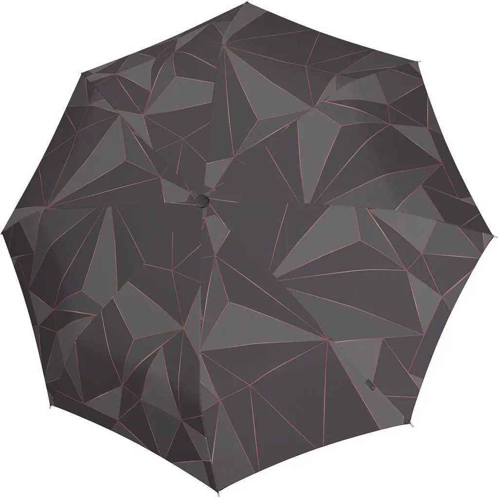 Parapluie Pliant Automatique Knirps T.205 Gris Anthracite Haut de Gamme