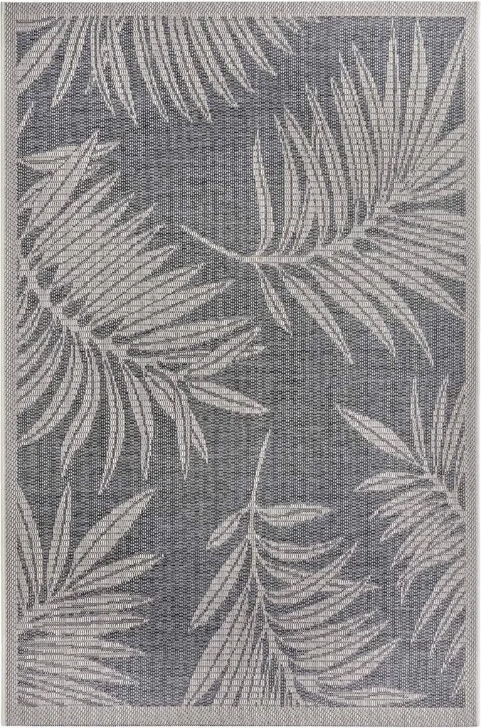 Kilim d'extérieur floral PARU idéal pour salon de jardin et patio