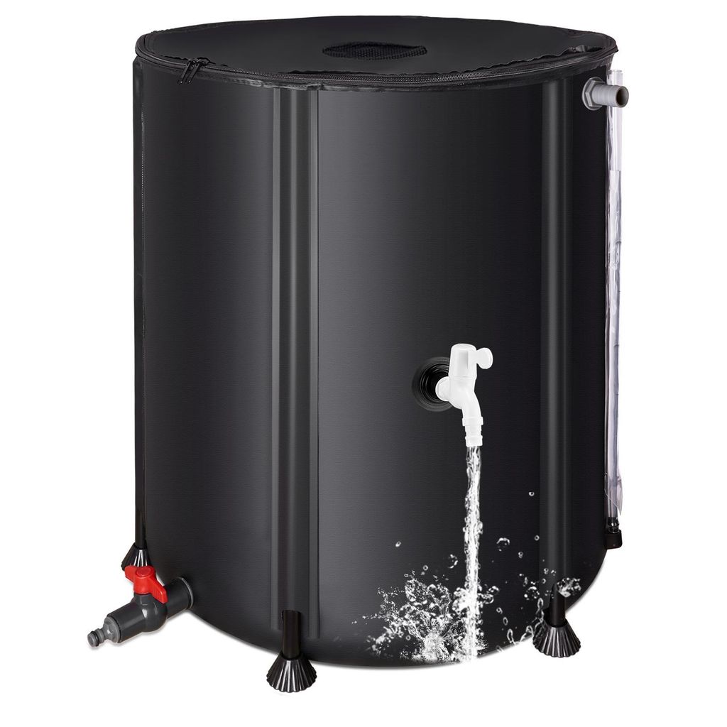 NACATIN Faltbare Regentonne 200L, Wassertank mit Filter, 2 Produktbild 