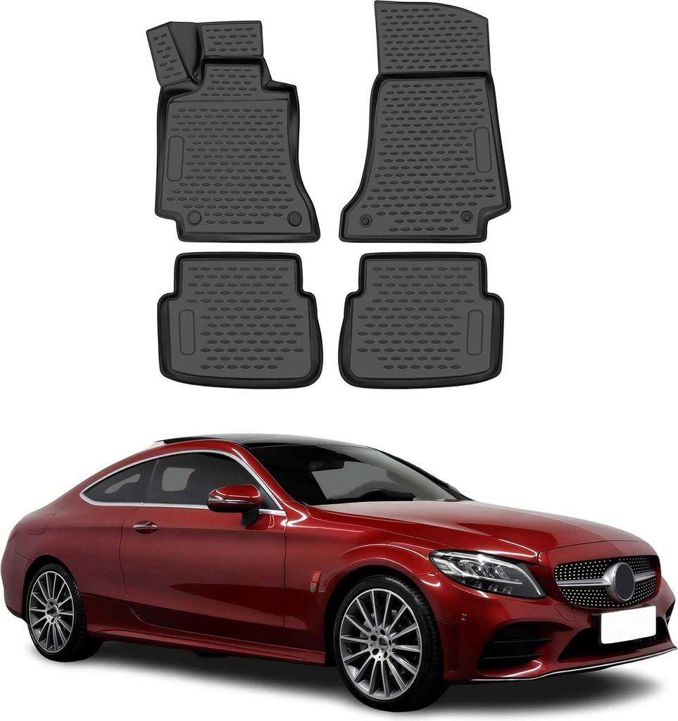 2017-2025 Mercedes triedy C C205 Coupe Podlahové rohože TPE Obrázok produktu 