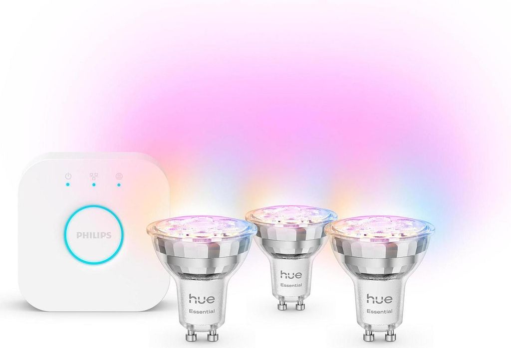 Starter Set "Essential White & Color Ambiance"LED-Lam.GU10, Produktbild 