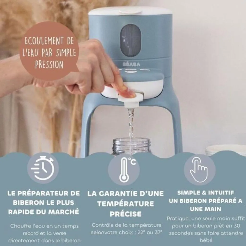 Chauffe-biberon Béaba Baby Milk Second - Stérilisateur Vapeur Rapide