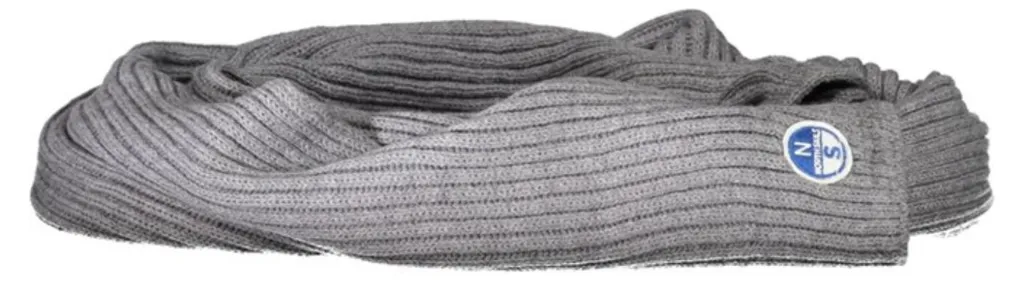 North Sails Châle 623286000gr0928uni - Écharpe d'Hiver en Maille Grise