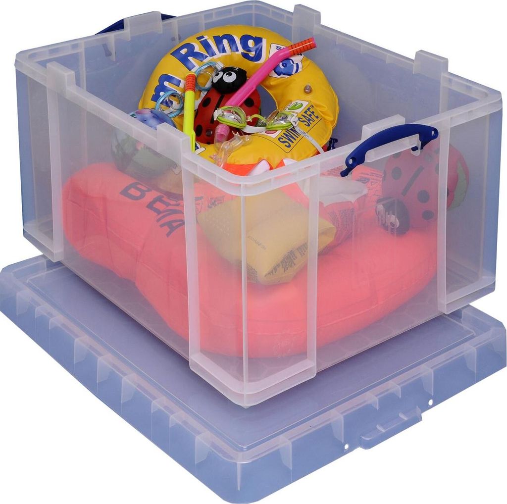 Really Useful Box Aufbewahrungsbox 145 Liter transparent Produktbild 