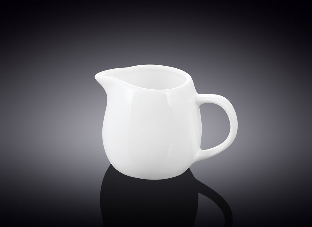 Wilmax Sahnekännchen 150 ml Weiß Porzellan WL-995004/A