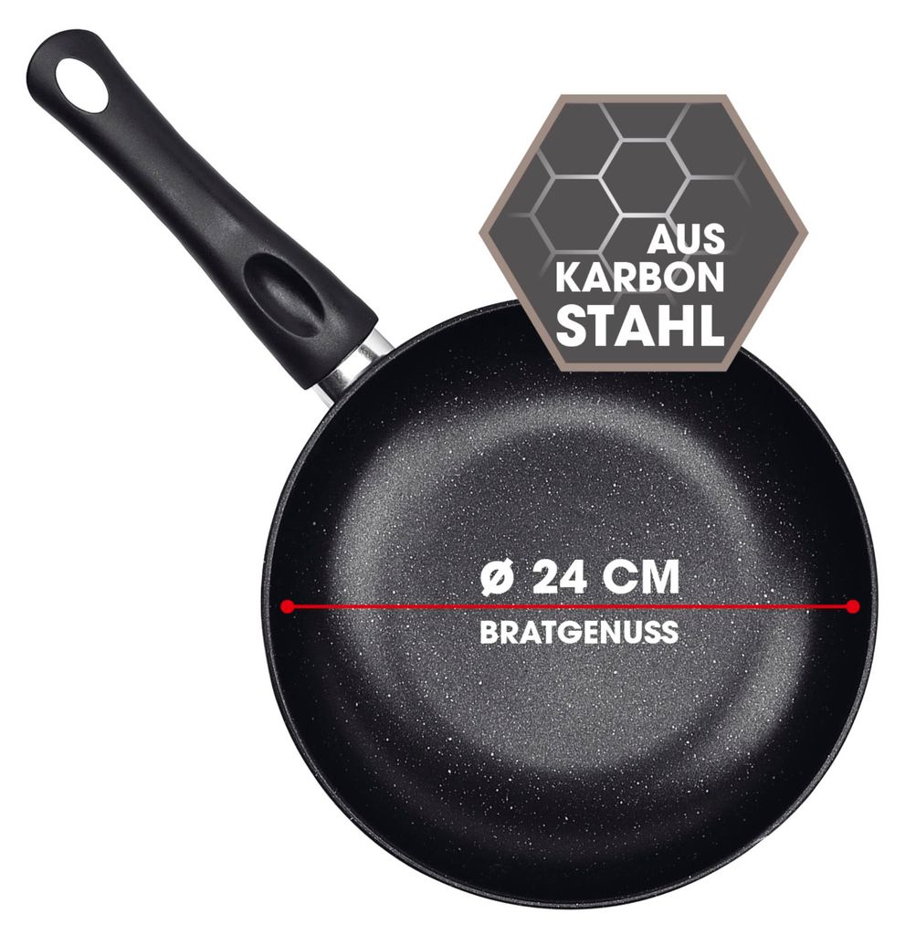 Patelnia ze stali węglowej BRATmaxx Ø 24 cm Zdjęcie produktu 