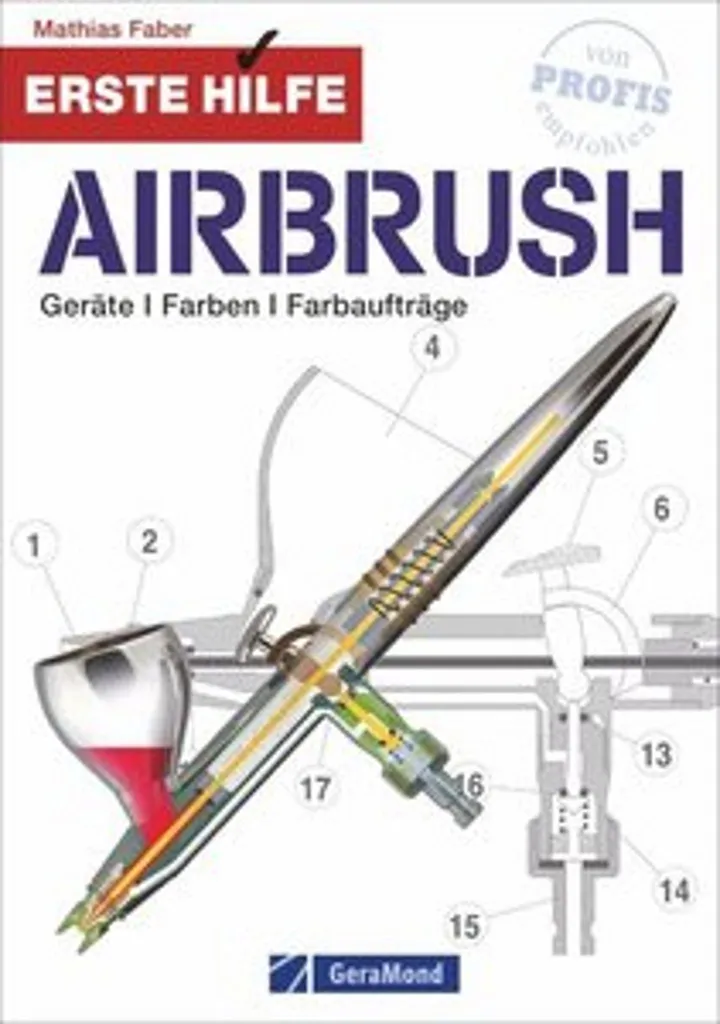 Erste Hilfe Airbrush - Kit de Maquillage Précis pour Soins et Retouches
