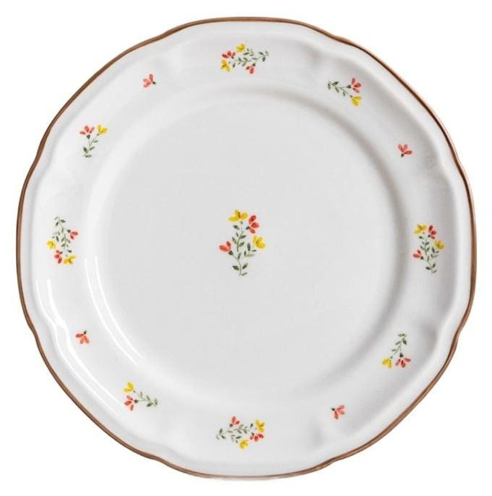 HOMLA GRETA Dezertný tanier s kvetinovým vzorom 21 cm Obrázok produktu 