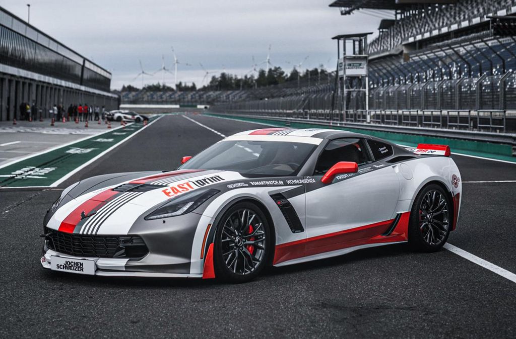 Jochen Schweizer Rennwagen selber fahren Corvette (8 Rdn.); Erlebnis verschenken oder selbst erleben; Gutschein gültig für 1 Person Zuschauer m...