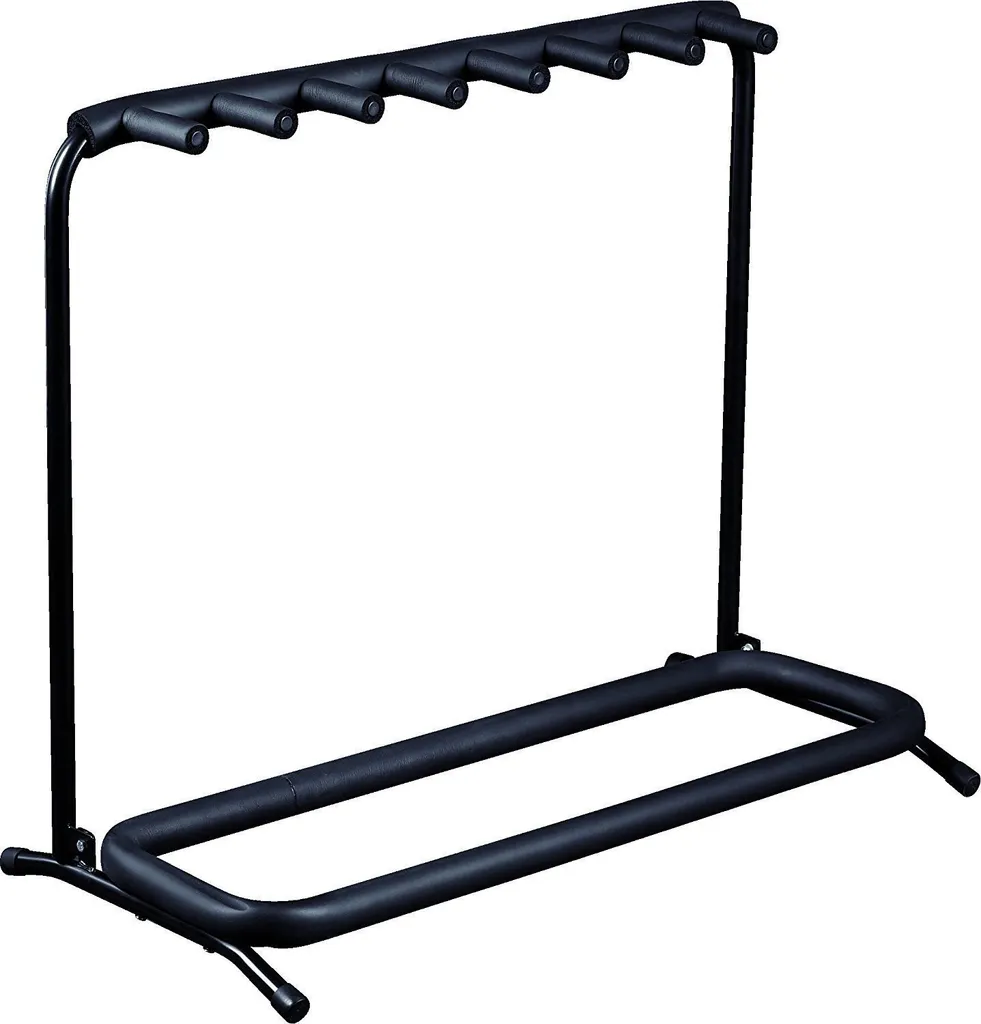 Support de Guitare Multiple Warwick pour 7 Instruments de Musique Noir