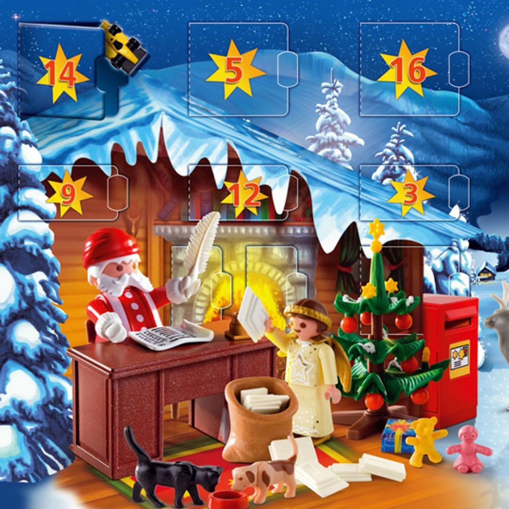 PLAYMOBIL Advent Calendar Christmas Post Office, 4 Jahr(e), Kunststoff, Multi