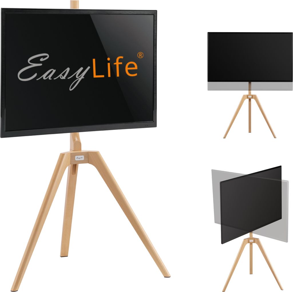 EasyLife - STAFFELEI Tripod TV-Stativ 45-65 Zoll, Produktbild 