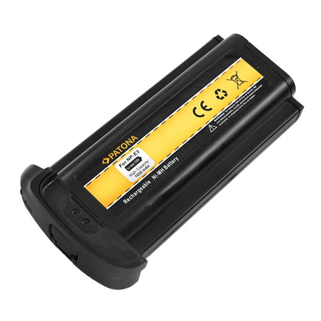 PATONA 1127, Canon, 1650 mAh, 12 V, Lithium-Ion (Li-Ion) Produktbild 