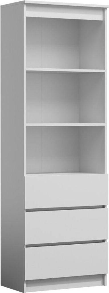 CDF Bücherregal RS-60 Olimp | Farbe: weiß | Für Wohnzimmer, Produktbild