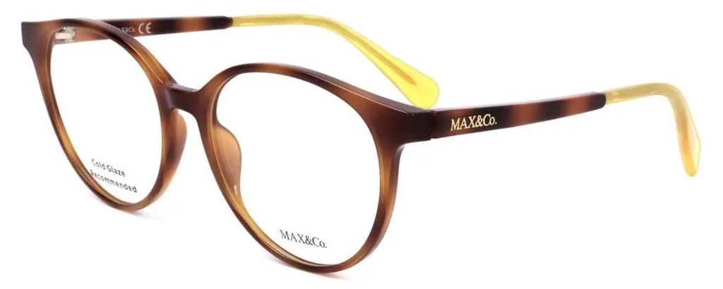 Lunettes de vue femme Max&Co. MO5053 Havana idéales pour le bureau