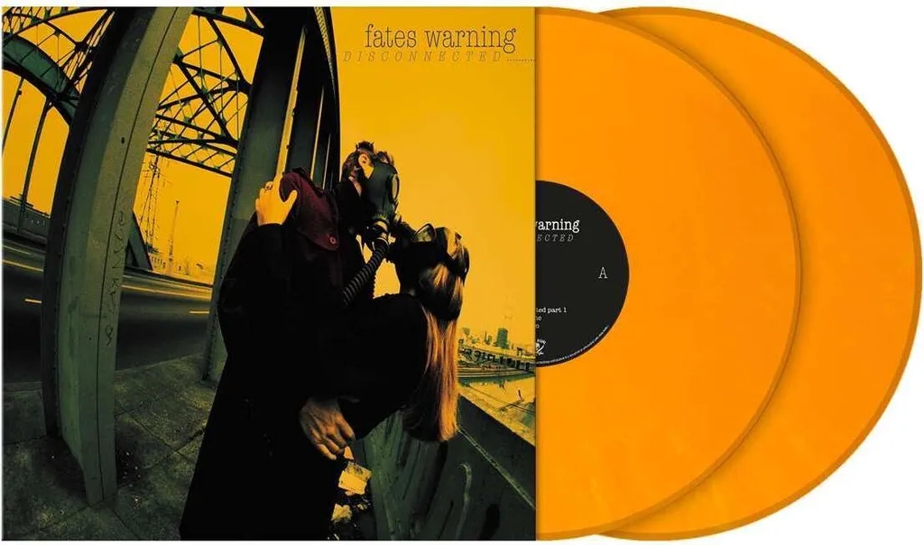 Fates Warning Disconnected Vinyle Orange White Marbled Edition Limitée