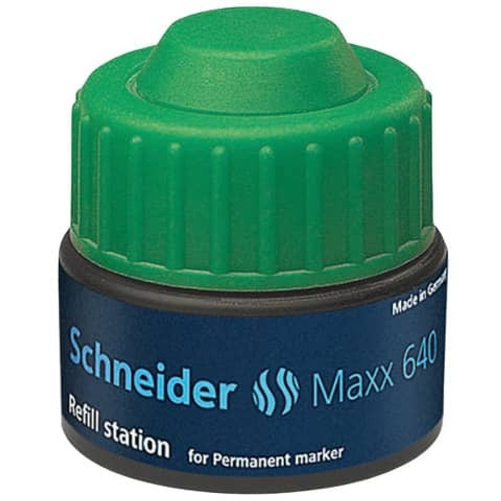 Schneider Refill Station Maxx 640, 30ml grün für Marker Maxx 130/133