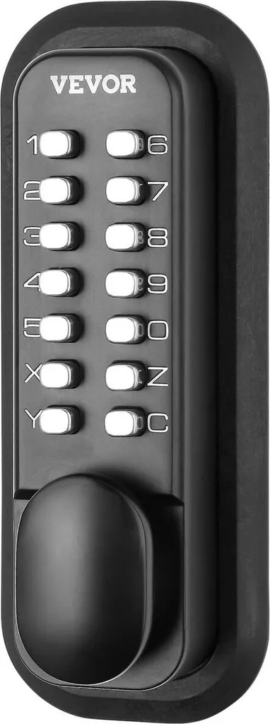 Set Serratura Meccanica Esterno IP65: Chiusura a Scatto e Lega Zinco