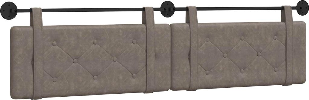 Hängevorderseite Wandmontiert Grau 210 x 55 x 5 cm Antikes PU