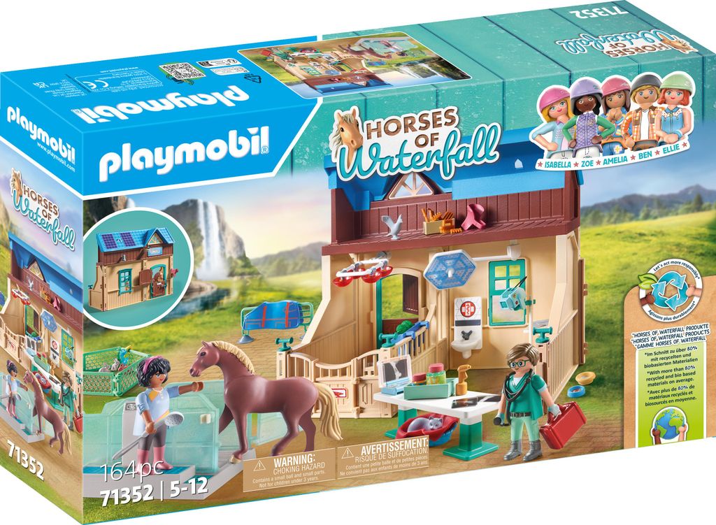 PLAYMOBIL Horses of Waterfall - Reittherapie & Produktbild 
