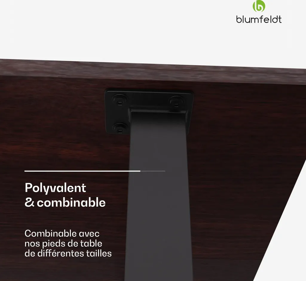Plateau de Table en Bois Idéal pour Table à Manger Moderne 140x80 cm - 4