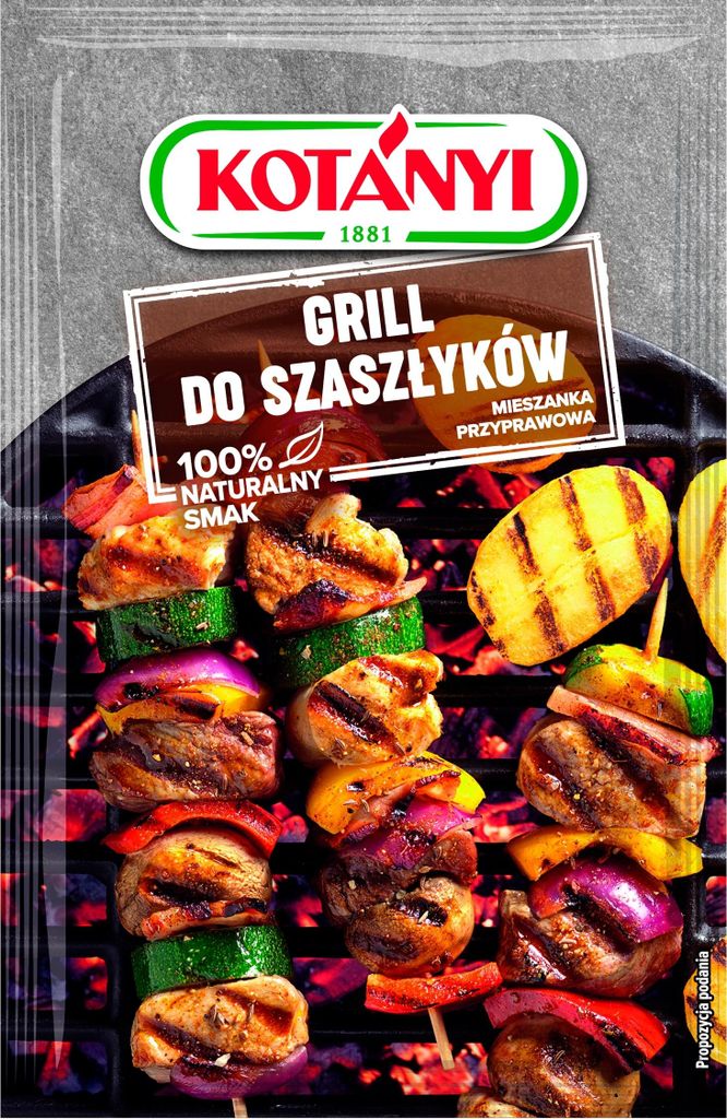 Kotanyi Mieszanka przypraw Grill do szaszłyków 30g Zdjęcie produktu 